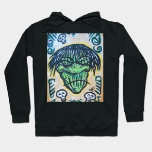 shrunken head Hoodie